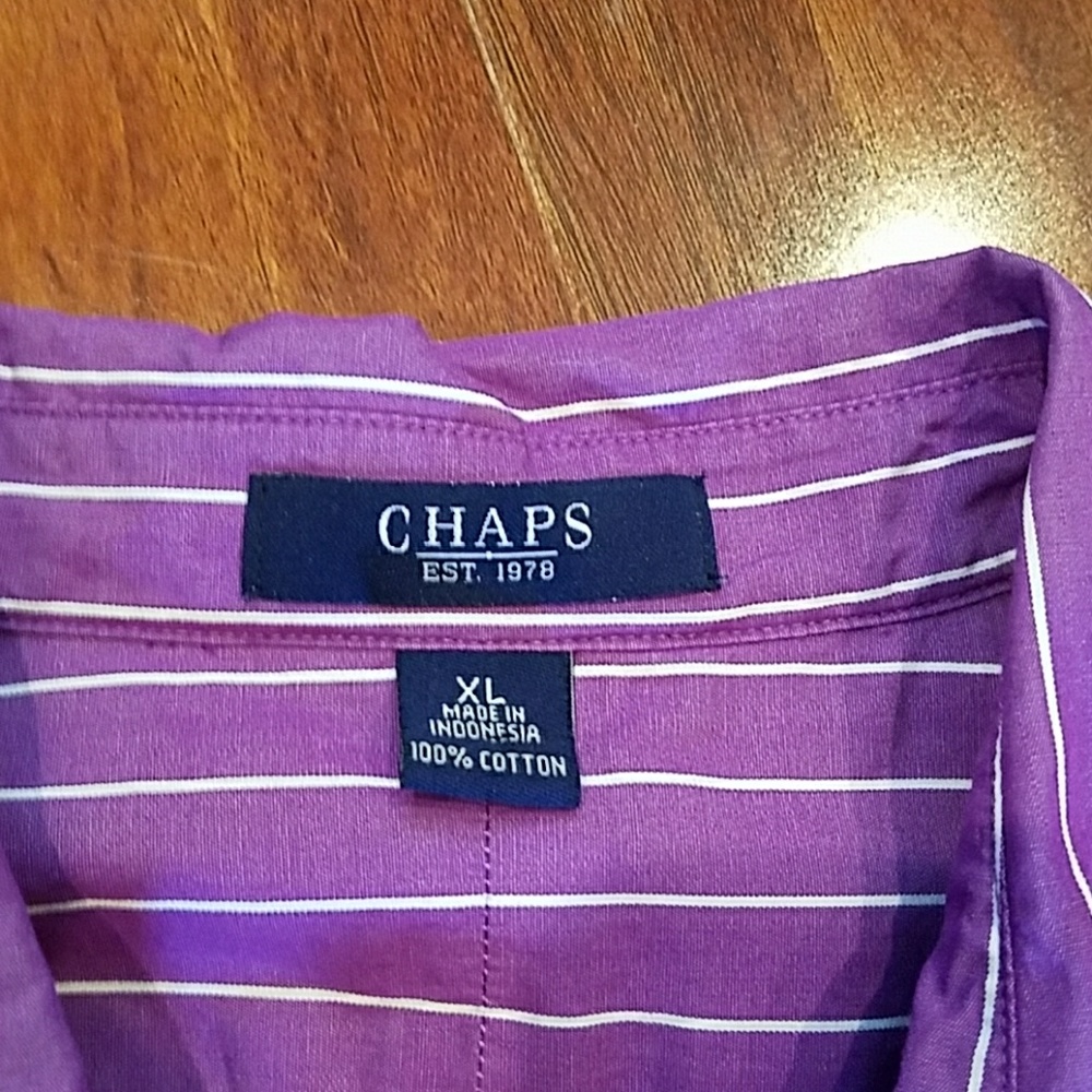 Nwot Chaps Size Xl Button Down Top - image 2